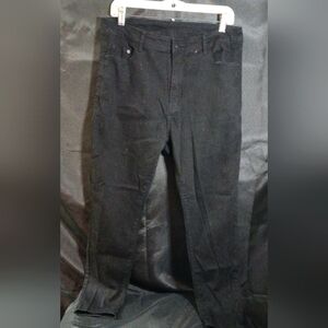 Black high waist jeans sz 1x
